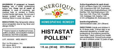 Histastat Pollen (Enrg107 Histastat Pollen 11 3 2020)